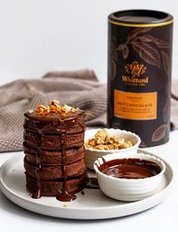 Vegan Chocolate Orange Pancakes - UK Health Blog - Nadia's Healthy Kitchen