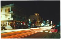 Ocean Drive night scene - Florida International University (FIU) Library Digital Collection Repository System (dPanther)