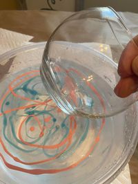 Nail Polish Marbled Glass Items - The Shabby Tree