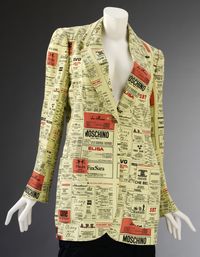 Jacket Moschino ca. 1990