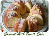 coconut milk cake