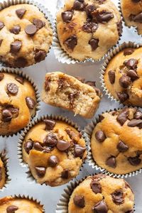 This recipe for protein muffins will be your new favorite use of protein powder! No eggs, no refined sugar, and no grains are needed, they pack in over 20 grams of protein per serving!