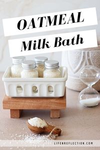 If it’s a wholesome, old fashioned feeling you're craving right now, you’ll appreciate this DIY oatmeal milk bath recipe. It’s proof a good oatmeal bath can serve as self-care too!