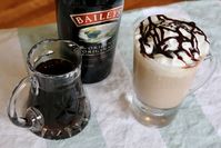 Learn how to make the best Baileys Iced Coffee cocktail. Our recipe features Irish Whiskey Cream, cold coffee, whipped cream & chocolate.