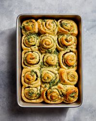 Garlic-Swirl Rolls Recipe | The Kitchn