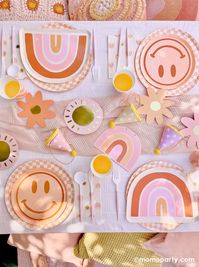 “Groovy One” Girl’s First Birthday Party Ideas