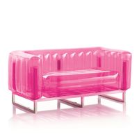 Inflatable Sofa with Metal Structure - Sofa YOMI Line - Pink Mojow Sofa and Armchair Products