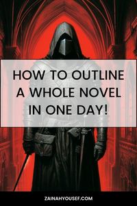 Author guide on how to outline a whole novel in one day the easy way with tips and tricks