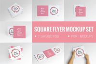 Popatrz na ten projekt w @Behance: „Square Flyer Mockup Set | Free download” https://www.behance.net/gallery/64133499/Square-Flyer-Mockup-Set-Free-download