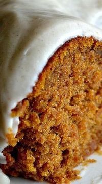 Pumpkin Spice Buttermilk Cake with Cinnamon Cream Cheese Frosting Recipe