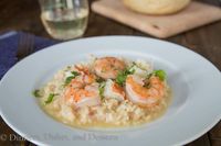 Brown Butter Seafood Risotto