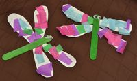 Insect Crafts - Dragonflies