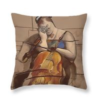 The throw pillows are made from 100% spun polyester poplin fabric and add a stylish statement for any room. Pillow are available in size from 14" x 14" up to 26" x 26". Each pillow are printed both sides and included zipper and removable insert for easy cleaning. #aiart #ai #pillow