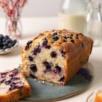 Vegan Blueberry Bread - Rainbow Nourishments