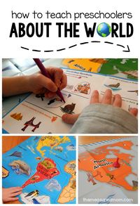 These geography activities for preschoolers will get them excited about their world!