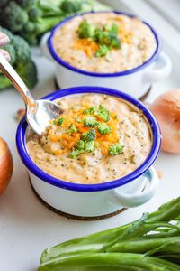 The BEST Low Carb Keto Broccoli Cheese Soup Recipe you'll try! Not only is it easy to make, but it's full of rich, creamy, cheddar cheese deliciousness & ...