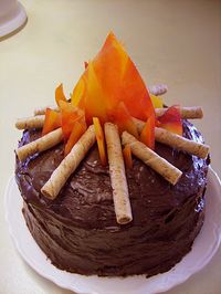 Campfire Cake