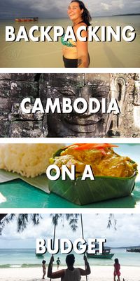 Find a fully customizable itinerary for backpacking Cambodia, learn how to travel around the country, what to eat and how to budget! #cambodia #backpacking  ***************************************Cambodia Travel | Cambodia Backpacking | Backpacking Cambodia | Cambodia Temples | Cambodia itinerary | Cambodia Sihanoukville | Cambodia Siem Reap | Cambodia travel backpacking | Cambodia tips | Southeast Asia travel | Southeast Asia trip | Southeast Asia backpacking | Southeast Asia tips