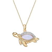 Turtle fans will adore this Gemminded 2 Micron 18K Gold Plated Sterling Silver Lab-Created Opal & Lab-Created White Sapphire Turtle Pendant. Click on this JEWELRY & WATCHES GUIDE to learn about fit, styles, materials and more! Turtle fans will adore this Gemminded 2 Micron 18K Gold Plated Sterling Silver Lab-Created Opal & Lab-Created White Sapphire Turtle Pendant. Click on this JEWELRY & WATCHES GUIDE to learn about fit, styles, materials and more! FEATURES Pendant/Locket Dimensions: 0.87" x 0.