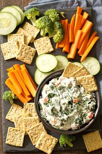 Ranch Spinach Dip - Homemade In The Kitchen