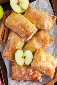 Learn how to make a handmade apple turnover. This apple puff pastry recipe uses real apples and store bought puff pastry. This tasty apple hand pie is an easy puff pastry recipe. If you're looking for a sweet puff pastry recipe or a mini apple pie this is it.