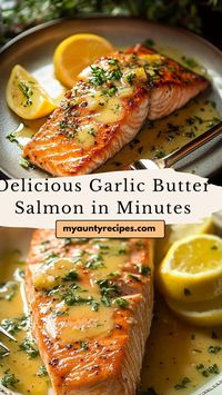 When you’re craving something savory yet simple, this easy garlic butter salmon recipe is the answer. This dish combines the richness of butter with the boldness of garlic, creating a sauce that perfectly complements the tender, flaky salmon. The best part? It’s ready in minutes! Whether you’re cooking for a weeknight meal or a special occasion, this dish is a guaranteed crowd-pleaser. Serve with rice or your favorite greens for a well-rounded, flavorful meal.