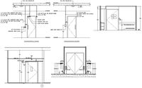 Detail for Switch Receptacle outlet installation DWG AutoCAD file - Cadbull