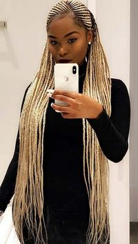 45 Best Ways to Rock Feed In Braids this Season – StayGlam - Page 4