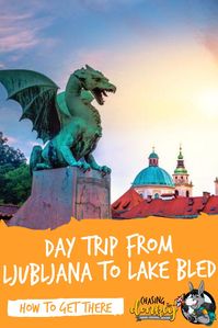 Slovenia Travel Blog: A visit to Lake Bled is a popular day trip to from Ljubljana, Slovenia. This is your comprehensive guide on how to get from Ljubljana to Lake Bled. Bus train and car - all covered for you. #LakeBled #Ljubljana #Slovenia #SloveniaTravel