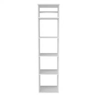 ClosetMaid Style+ 17 in. W White Hanging Wood Closet Tower 1780 - The Home Depot