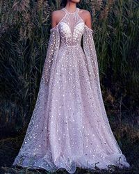 Sequin Wedding Dress-H