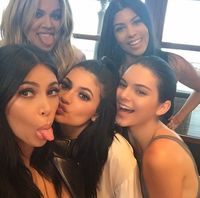 Kim, Khloe, Kylie, Kourtney + Kendall