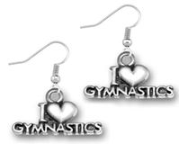 Gymnastics Earrings:    These Sportybella Gymnastics Jewelry Earring are a beautiful and fun way to express your love of Gymnastics. This makes a Perfect gift for Gymnastics players, Gymnastics Teams, Coaches.