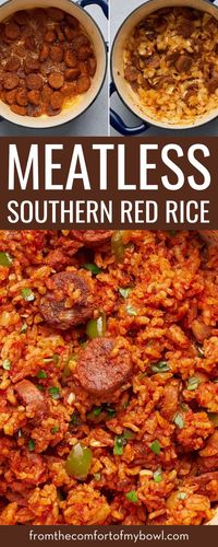 You deserve a great meal on any occasion, so we've made Vegan Charleston Red Rice! Don't wait another minute to try it!