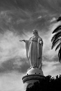 Saatchi Art is pleased to offer the photograph, "Statue of the Virgin Mary on the top of Cerro San Cristóbal, Santiago City, Chile - Limited Edition of 15," by Dave Porter, available for purchase at $330 USD. Original Photography: Digital, Black & White, Paper, Photo on Canvas, Paper. Size is 24 H x 16 W x 0.1 in.