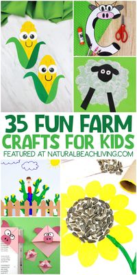 36 Adorable Farm Theme Preschool Crafts and Activities - Natural Beach Living