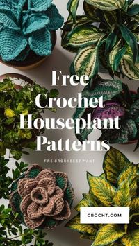 Bring a touch of greenery into your home with free crochet houseplant patterns! Perfect for adding charm to your decor, these patterns offer a variety of designs to create cozy, handmade plant decorations. Ideal for crochet enthusiasts and plant lovers alike. Start crafting your own unique crochet houseplants today! #CrochetPatterns #Houseplants #DIYDecor #FreePatterns