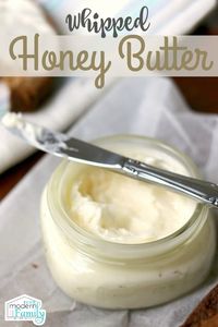 Banana Bread and Whipped Honey Butter - Your Modern Family