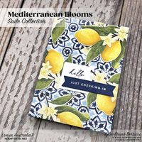 Crafting Memories with Stampin' Up!'s Mediterranean Blooms Suite - Kylie Bertucci