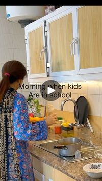 919K views · 30K reactions | Morning time when kids are in school 
.
#momlife #home #cleaning #cleaningmotivation #reels #minivlog #routine #mom #morningcleaning | Amna Mansoor