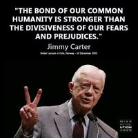 I certainly hope so Mr. President...President Jimmy Carter