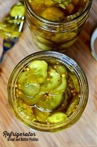 If you love pickles but don't know how to can you are going to love my 24-hour Refrigerator Bread and Butter Pickles recipe. This 5-star recipe requires absolutely no canning skills needed and is very easy to make.