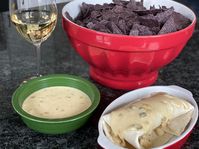 White Wine Queso | Queso melt made with white wine | Missouri Wine