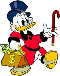 Uncle Scrooge - Disney - Life & Times version - Character profile - Writeups.org