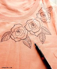 T-shirt Painting - 5 easy techniques - Sew Guide