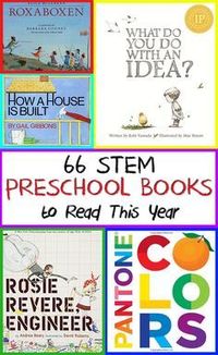 66 important STEM books for preschool children to add to your reading list this…