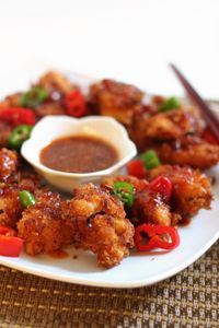 Crispy Coconut Chicken Strips with Sweet Chili Sauce