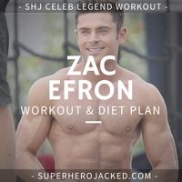 Zac Efron Workout Routine and Diet