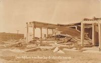 Cook's Casino after the 1926 Hurricane