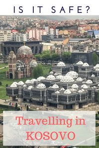 Travelling in Kosovo. Is it Safe? Yes! What you need to know before you go. What you will see. Highlights in Pristina and must do's while travelling in Kosovo. #Kosovo #Pristina #Vanlife